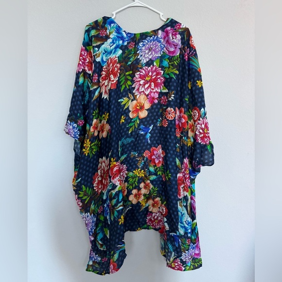 NWT Johnny Was Dreamer Short Kimono in multi - Picture 3 of 7